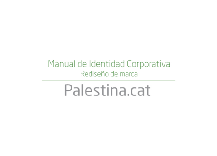 Diseño web, www.palestina.cat